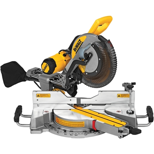 DEWALT DWS779 Sliding Miter Saw, Electric, 12 in Dia Blade, 6-3/4 in ...