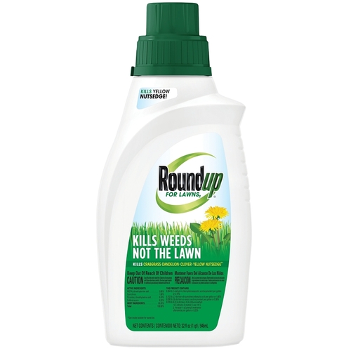 Roundup 5020310 5008710 Weed Killer, Liquid, Spray Application, 32 oz