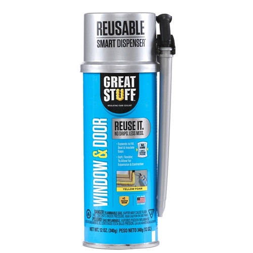 Great Stuff 99108862 PRO Insulating Foam Sealant, Yellow, 12 oz