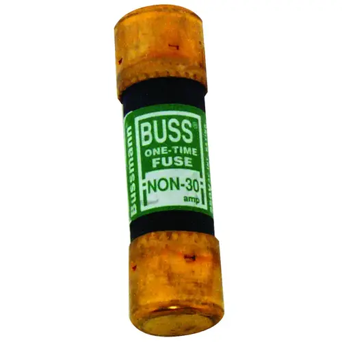 Fuse, 30 A, 250 VAC, 125 VDC, 50 kA Interrupt, Melamine Body, Cartridge Fuse