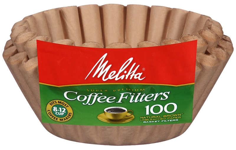 MELITTA USA 629092 FILTER COFFEE BSKT NB 8-12 CUP Brown - pack of 100