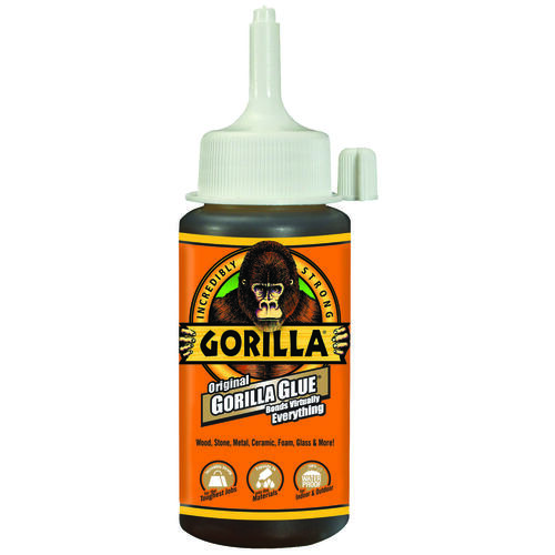 Gorilla 50004A Glue, Brown, 4 oz Bottle