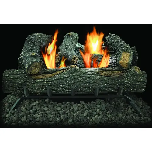 GLD2455T Gas Log Set, 13 in L, 24 in W