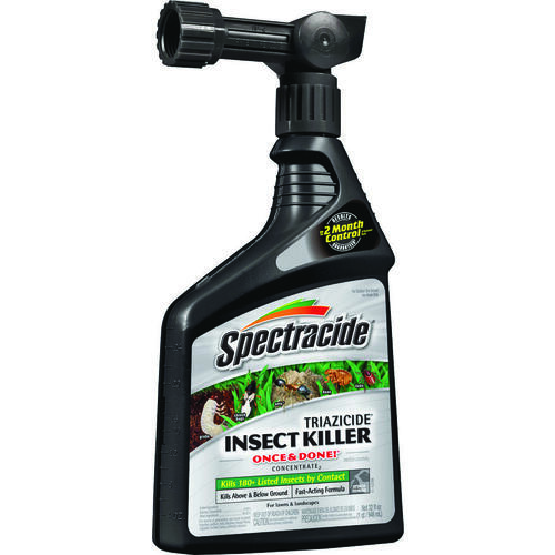 SPECTRACIDE HG95830 Triazicide Insect Killer, Liquid, Spray Application, 32 oz