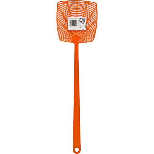 Fly Swatter, 5 in L Mesh, 3-1/2 in W Mesh, Plastic Mesh