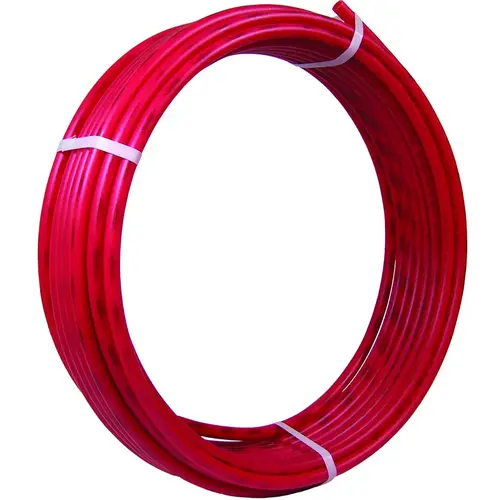 PEX-B Pipe Tubing, 1/2 in, Red, 300 ft L