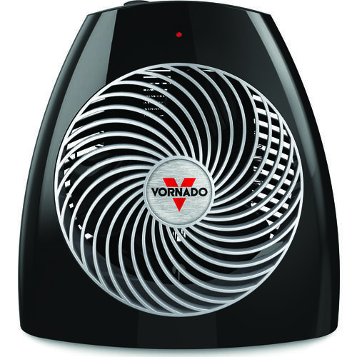 Vornado EH1-0092-69 Vortex Electric Heater, 12.5 A, 120 V, 1500 W, 3-Heating Stage, Black/Champagne