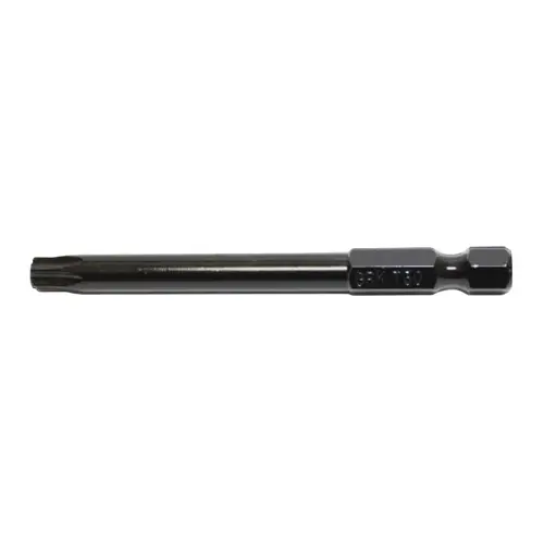 Drive Bit, T30 Drive, Star Drive, 3 in L Pair Black