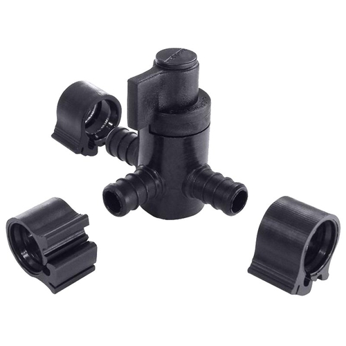 Flair-It 30914 Bypass Valve, 1/2 x 1/2 x 1/2 in Connection, PEX, 100 psi Pressure, Polysulfone Body