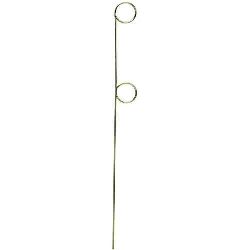 Sign Stake, Pigtail, Metal, For: Up to 15 x 19 in Sign - pack of 12