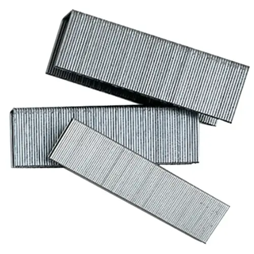 FasCaps Staple, 3/8 in W Crown, 1 in L Leg, Galvanized, 18 ga Gauge - pack of 1600