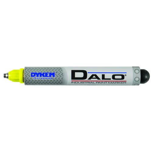 Dykem 26063-XCP6 Paint Marker, Yellow - pack of 6
