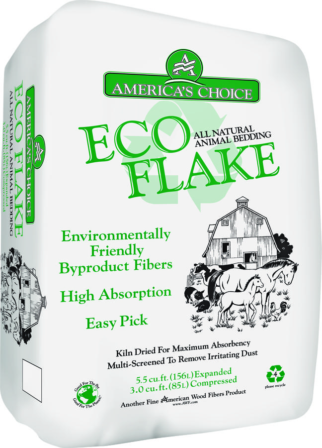 America's Choice 5.5 ECO FLAKE Animal Bedding, Pine, Natural