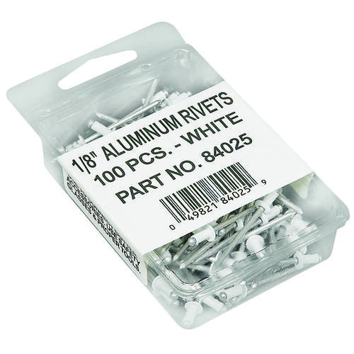 Amerimax 84025 Gutter Rivet, 11/2 in L, Aluminum pack of 100
