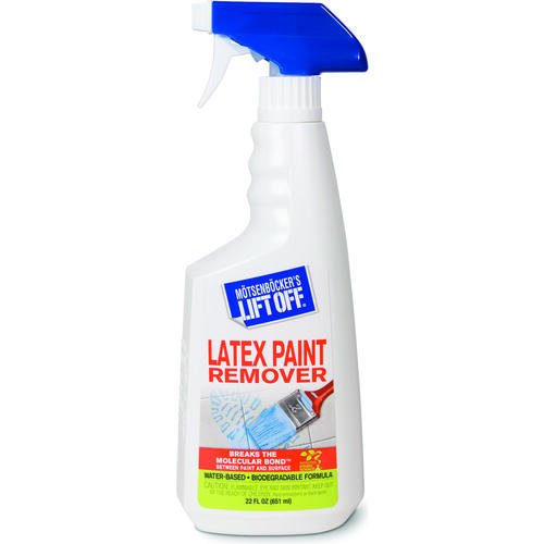 MOTSENBOCKER'S Lift Off 413-01 Latex Paint Remover, Liquid, Mild, Clear, 22 oz, Bottle