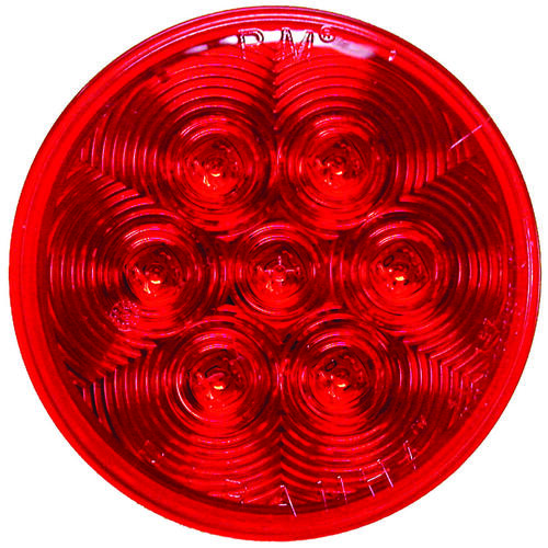 Tail Light Kit, 9/16 V, 7-Lamp, LED Lamp, Red Lamp