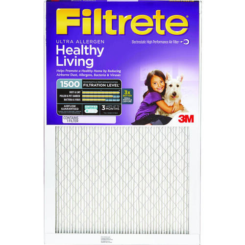 Filtrete 4269528-XCP6 Air Filter 15" W X 20" H X 1" D 12 MERV Pleated - pack of 6