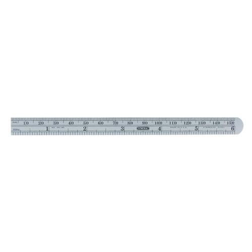 General 305me Precision Measuring Ruler With Graduations, Sae Metric 