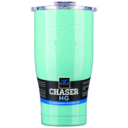 Chaser Series Tumbler, 27 oz Capacity, Stainless Steel, Seafoam