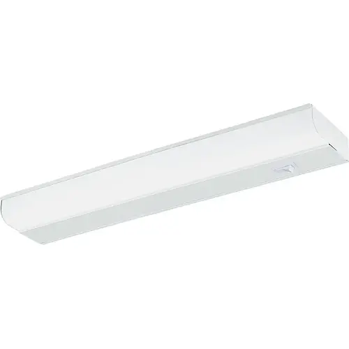 Good Earth Lighting UC1045WH118T81G Under Cabinet Bar, 120 V, 15 W, 1-Lamp, White Fixture