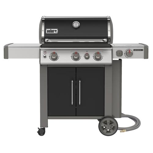 Weber 66016001 Genesis II E-335 Series Gas Grill, 39,000 Btu/hr BTU, Natural, 3 -Burner, Side Shelf Included: Yes