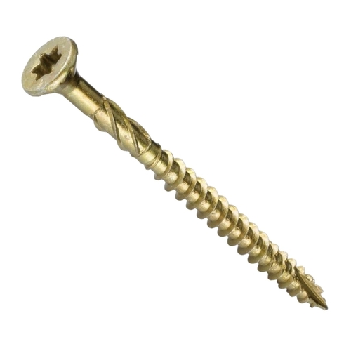 R4 Framing and Decking Screw, #10 Thread, 2-1/2 in L, Round Head, Star Drive, Steel, 2500 BX Coated - pack of 2500