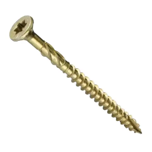 R4 Framing and Decking Screw, #8 Thread, 1-1/4 in L, Star Drive, Steel, 1300 PAIL Coated - pack of 1300