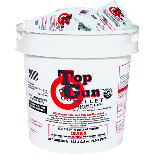 JT Eaton 754 Top Gun Bait Block, Pellet, 4 oz Pail