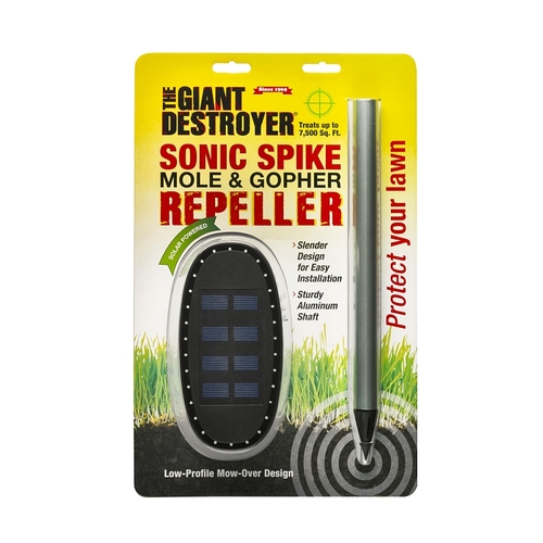 Giant Destroyer 600-XCP6 Sonic Pest Repeller Spike Sonic Spike For Gophers and Moles - pack of 6