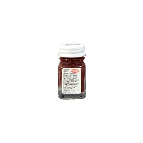 Enamel Paint, Gloss Brown, 0.25 oz Bottle