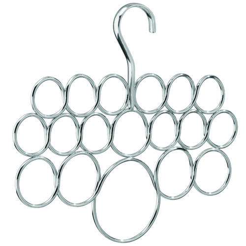 Scarf Hanger, Steel, Silver