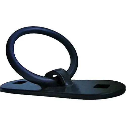 Multinautic 15111 Mooring Ring, Steel, Black, Powder-Coated, For: 15011 Cleat Bracket