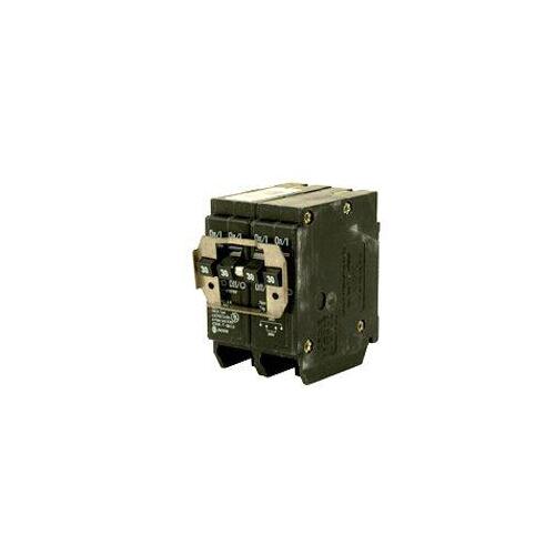 Eaton BQ220220 Circuit Breaker with Rejection Tab, Quad, Type BQ, 20 A, 4 -Pole, 120/240 V, Plug Mounting