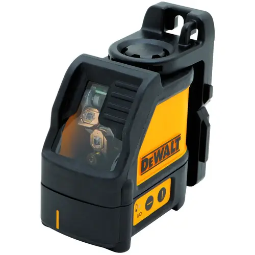 Cross Line Laser, Alkaline Battery, 2-Beam, Red Laser