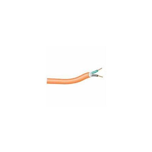 Power Cord, 12 AWG Wire, 2 -Conductor, Copper Conductor, TPE Insulation, Thermoplastic Sheath, 300 V Orange