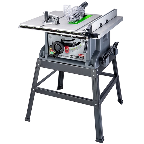 Table Saw, 120 V, 15 A, 10 in Dia Blade, 5/8 in Arbor, 4800 rpm Speed