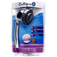 Culligan HSH-C135 Handheld Filtered Shower Head, 1/2 in Connection, 1.8 gpm, 5-Spray Function, Metal, Chrome