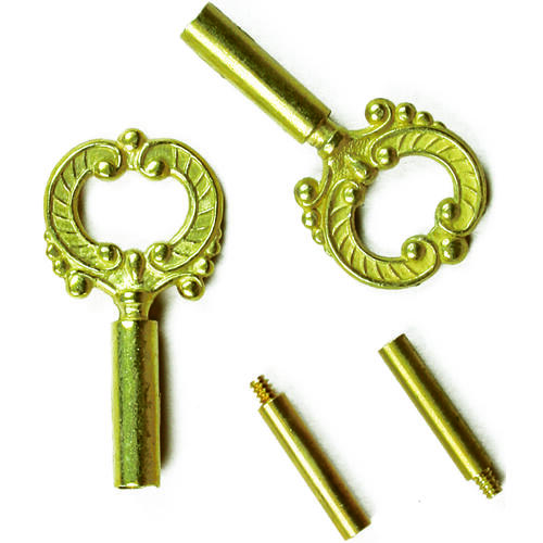 Jandorf 60142 Socket Keys, Brass Pair