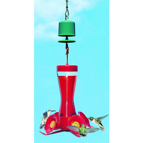 PerkyPet 245L Ant Guard, Red, For Hummingbird Feeder