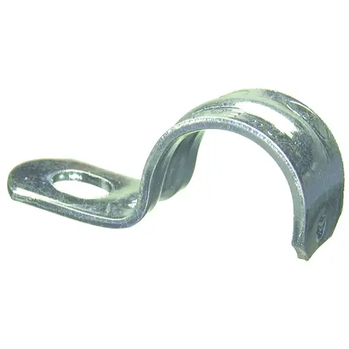 1 In. Click-On EMT 1-Hole Conduit Strap Galvanized