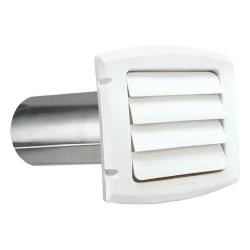 Dundas Jafine BLH6WZW ProVent Professional Exhaust Hood, 6 in Duct, Polypropylene Hood, White Hood