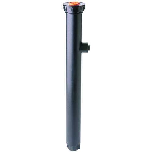 Spray Head Sprinkler, 1/2 in Connection, FNPT, 8 to 15 ft, Plastic Black