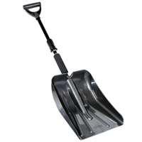 SubZero 17211 Extendable Snow Shovel, 8-1/2 in W Blade, 13-3/4 in L Blade, Plastic Blade, Plastic Handle, 37 in OAL