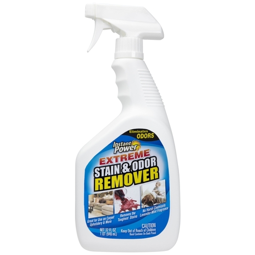 COLORmaxx Stain and Odor Remover, 32 oz Bottle, Liquid, Fresh, Clear