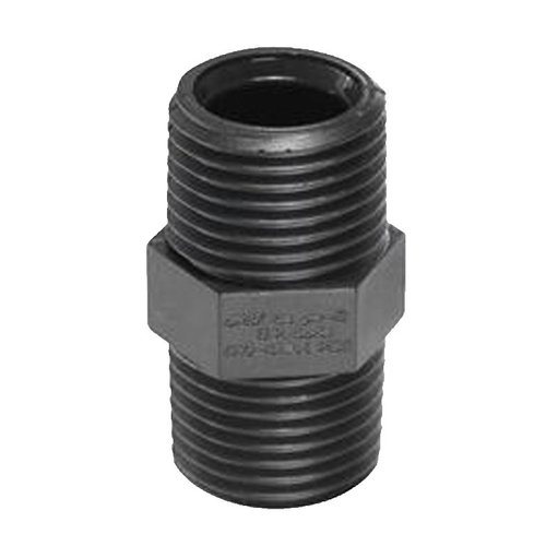 PEXLOCK Swivel Pipe Adapter, 1/2 in, MPT, Polysulfone, Black, 100 psi Pressure