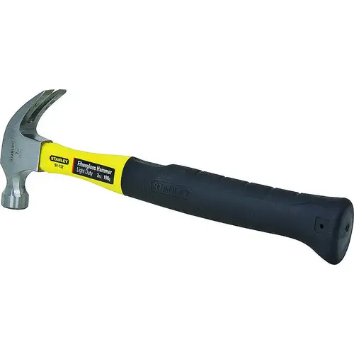 Stanley STHT51346 Nailing Hammer, 7 oz Head, Curved Claw Head, HCS Head, 12 in OAL