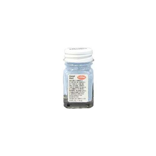 Enamel Paint, Gloss, High-Gloss, Silver, 0.25 oz, Bottle