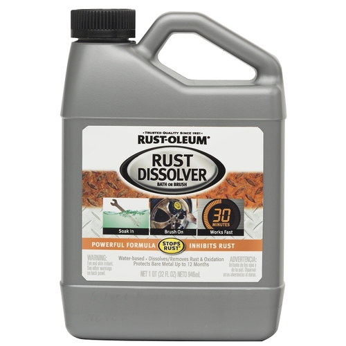 Rust-Oleum 293617 AUTOMOTIVE Rust Dissolver, Liquid, Mild, 1 qt