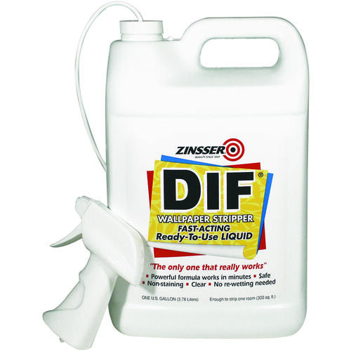 Zinsser 02481 DIF Wallpaper Stripper, Liquid, 1 gal