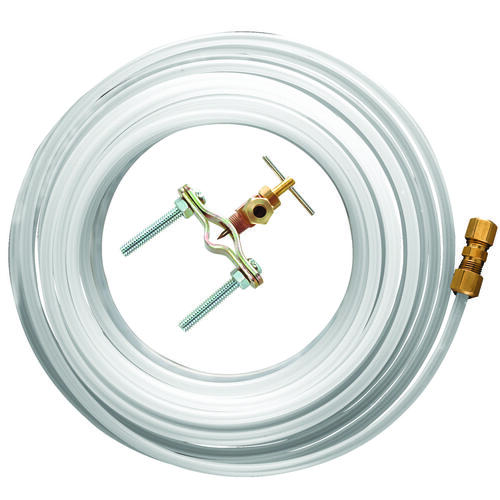 Plumb Pak PP855-20LF Installation Kit 1/4" Hose in. X 1/4" D Adapter or Coupling 25 ft. Polyethylene